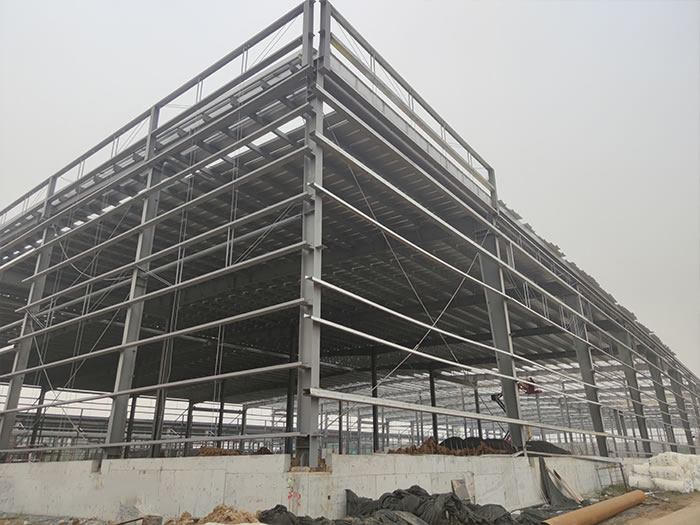 鄂州钢结构厂房网架工程