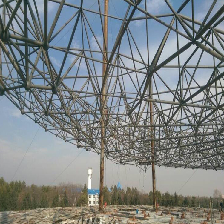 鄂州球形网架钢结构施工方案